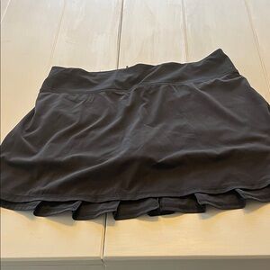 Lululemon/Skort/with shorts under/Black/6/great condition